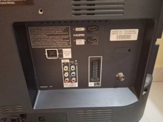Televisor 32" Panasonic Negro NO ES SMART TV