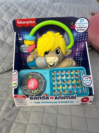 Fisher-Price Banda Animal Yak Primeras Palabras