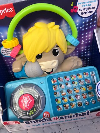 Fisher-Price Banda Animal Yak Primeras Palabras