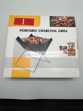 Mini barbacoa plegable de metal (61850)