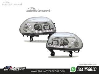FAROS DELANTEROS LUZ DIURNA LED PARA RENAULT CLIO
