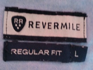 Polo Revermile Talla L Blanco Estampado Bicicletas