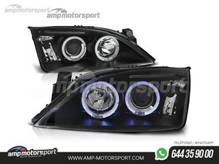 FAROS DELANTEROS OJOS DE ANGEL PARA FORD MONDEO MK3