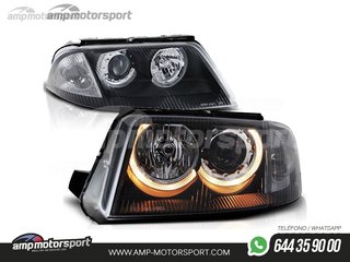 FAROS DELANTEROS OJOS DE ANGEL PARA VOLKSWAGEN PASSAT 3BG