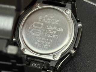 Casio G-Shock GA-2100RC Negro/Plata