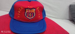 Gorra FC Barcelona Azul y Roja