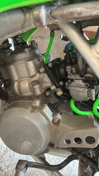 Kawasaki KX 85 Motocross Verde/Blanco