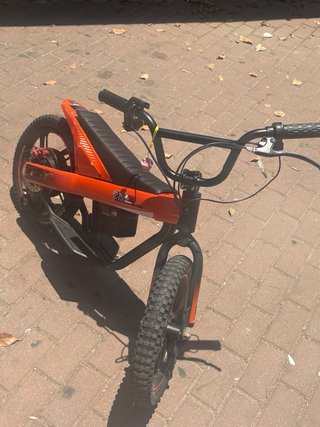 Bicicleta Eléctrica Infantil Naranja