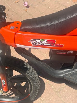 Bicicleta Eléctrica Infantil Naranja