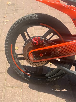 Bicicleta Eléctrica Infantil Naranja