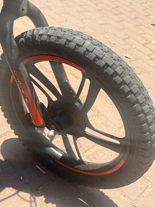 Bicicleta Eléctrica Infantil Naranja
