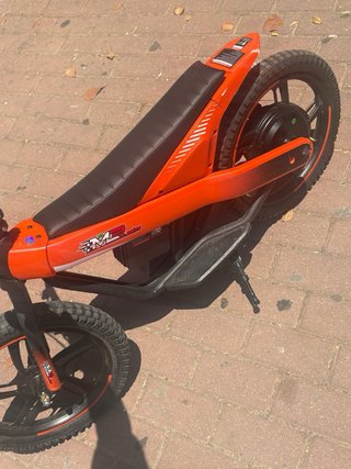 Bicicleta Eléctrica Infantil Naranja