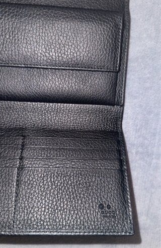 Cartera Gucci Negra Piel