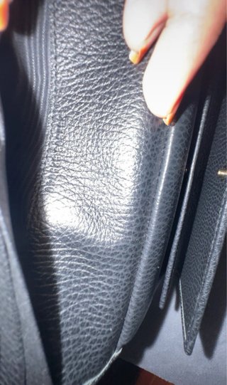Cartera Gucci Negra Piel