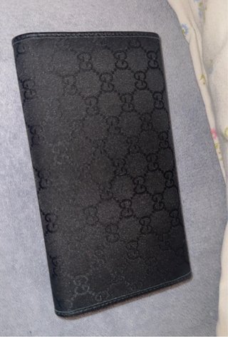 Cartera Gucci Negra Piel
