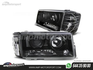 FAROS DELANTEROS LUPA PARA MERCEDES 190 W201