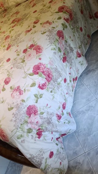 Trapunta Matrimoniale Floreale