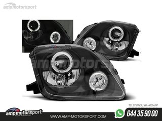 FAROS DELANTEROS OJOS DE ANGEL PARA HONDA PRELUDE