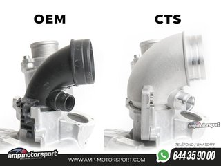 KIT INLET TURBO CTS TURBO PARA AUDI S3 8V / GOLF 7 GTI/R / LEON 5F CUPRA - 1.8T/2.0T EA888.3