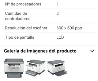 Impresora Escáner HP
