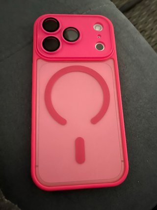 Funda iPhone 17 Pro Rosa MagSafe