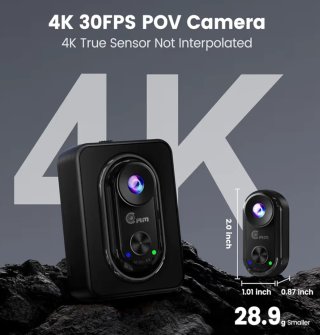 Mini Action Cam 4K WiFi Magnetica Nuova