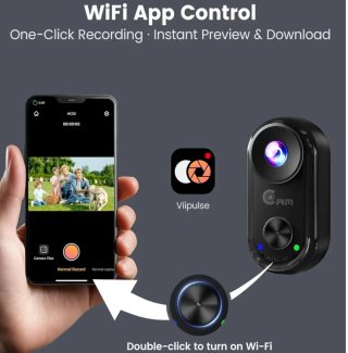 Mini Action Cam 4K WiFi Magnetica Nuova