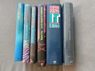 Lote 6 Libros de Fantasía Terror Misterio