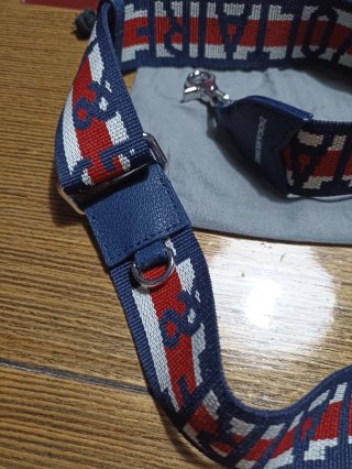 Correa Zadig & Voltaire Azul y Roja