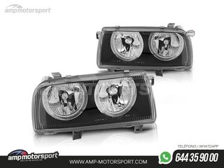 FAROS DELANTEROS OJOS DE ANGEL PARA VOLKSWAGEN VENTO