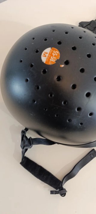 Casco Equitación Decathlon Talla M Negro