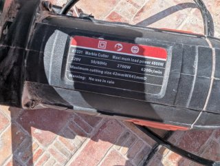 Rozadora pared 4800W + maletín