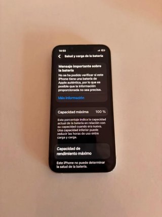 iPhone 13 Mini blanco 100% BATERIA
