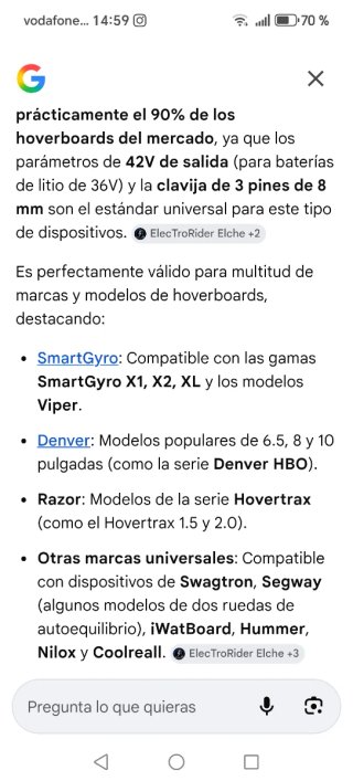 Cargador Patinete Eléctrico Zeeclo