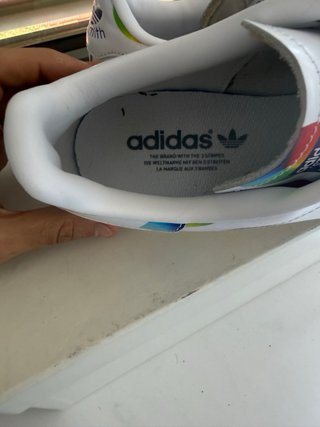 Adidas Stan Smith T.42 Piel Blanco Multicolor (8)