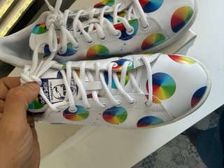 Adidas Stan Smith T.42 Piel Blanco Multicolor (8)