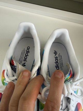 Adidas Stan Smith T.42 Piel Blanco Multicolor (8)