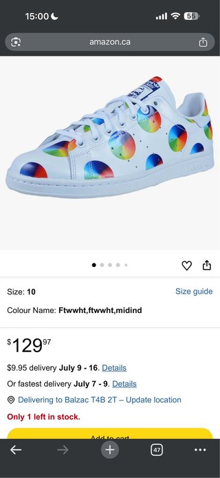 Adidas Stan Smith T.42 Piel Blanco Multicolor (8)