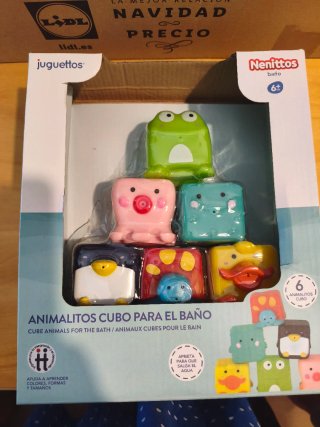 Juguetes de baño Animalitos