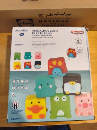 Juguetes de baño Animalitos