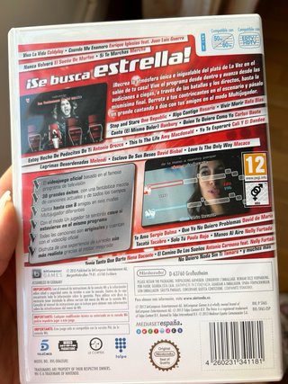 La Voz Wii + Manual (Compatible Wii U)