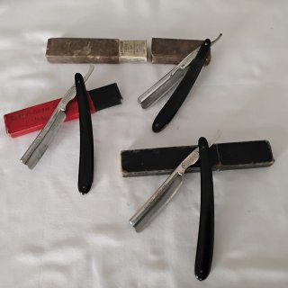 3 antichi rasoi da collezione