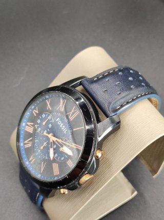 Reloj Fossil Negro y Azul