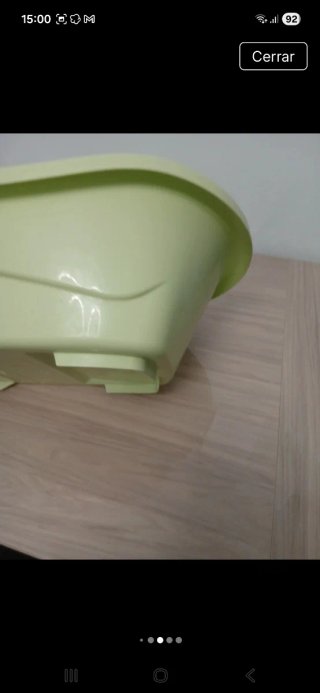 Bañera para bebé sin usar