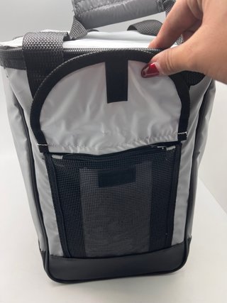 Nevera portátil grande negro y gris (67074)