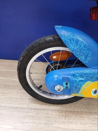 Bicicleta de niños 14 pulgadas  Btwin 500 Ocean azul 3-4,5