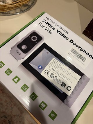 Videoportero WiFi con Cámara y Pantalla