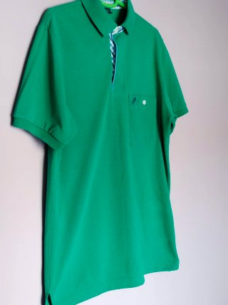 Polo Verde J.S. Ayllón M Estilo Retro Vintage