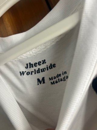 Camiseta Jheez M Blanca Sin Estrenar