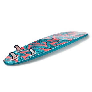 SEGUNDA VIDA: Tabla Surf Malibú Espuma Olaian 500 7'8. Pack